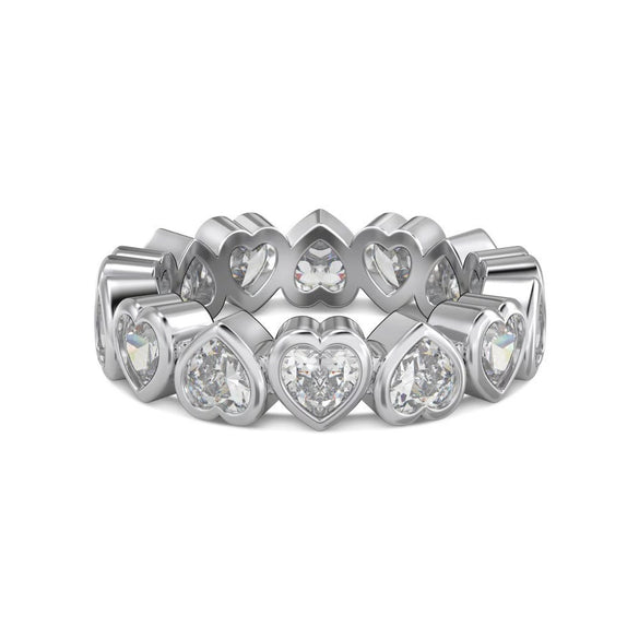 Wholesale Women's S925 Sterling Silver Geometric Diamond Design Electroplated Ring