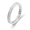Wholesale Women's S925 Sterling Silver Geometric Diamond Ring Jewelry