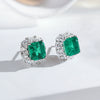 Wholesale Women's S925 Sterling Silver Geometric Earrings With Electroplating