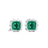 Wholesale Women's S925 Sterling Silver Geometric Earrings With Electroplating