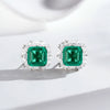 Wholesale Women's S925 Sterling Silver Geometric Earrings With Electroplating