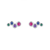 Wholesale Women's S925 Sterling Silver Geometric Earrings