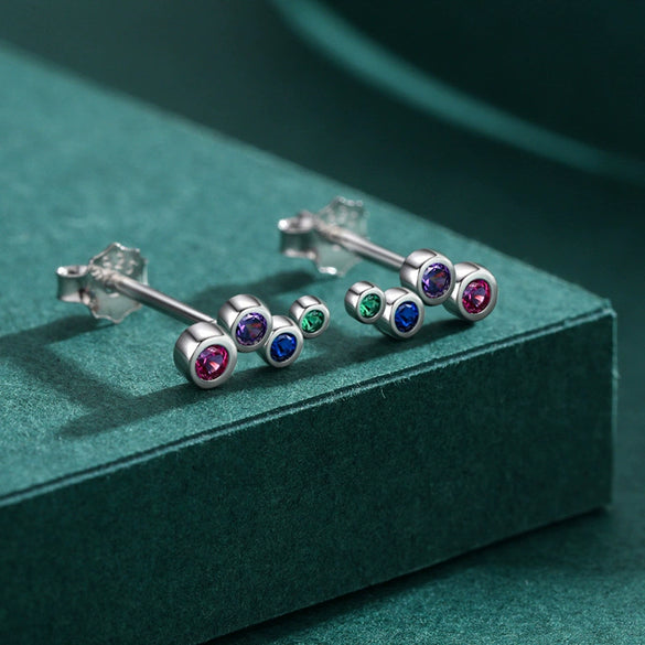 Wholesale Women's S925 Sterling Silver Geometric Earrings