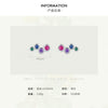 Wholesale Women's S925 Sterling Silver Geometric Earrings