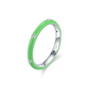 Wholesale Women's S925 Sterling Silver Geometric Enamel Ring