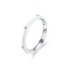 Wholesale Women's S925 Sterling Silver Geometric Enamel Ring