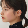 Wholesale Women's S925 Sterling Silver Geometric Eyes Earrings With Microinlaid Zircon