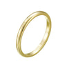 Wholesale Women's S925 Sterling Silver Geometric Goldplated Plain Ring