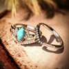 Wholesale Women's S925 Sterling Silver Geometric Herringbone Ring With Electroplating