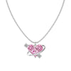 Wholesale Women's S925 Sterling Silver Geometric Light Luxury Style Necklace With Cut Powder Diamond Inlaid 8A Zircon And Cross Chain Electroplating