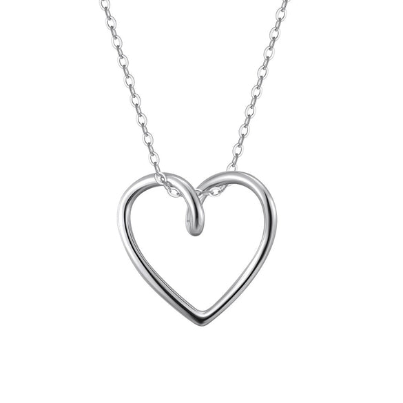 Wholesale Women's S925 Sterling Silver Geometric Minimalist Electroplated Clavicle Chain Necklace