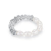 Wholesale Women's S925 Sterling Silver Geometric Niche Style Adjustable Ring
