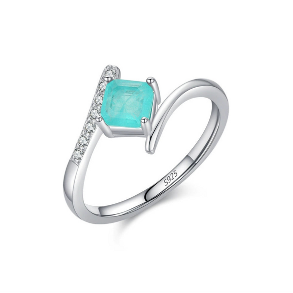 Wholesale Women's S925 Sterling Silver Geometric Original Design Electroplated Ring