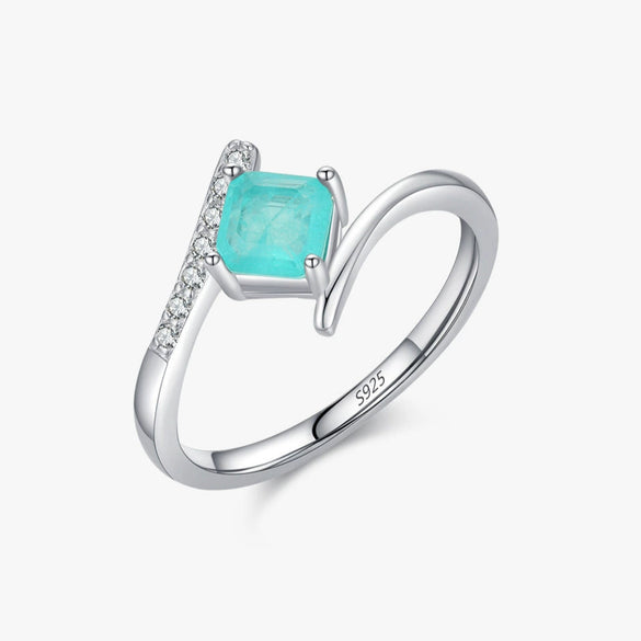 Wholesale Women's S925 Sterling Silver Geometric Original Design Electroplated Ring