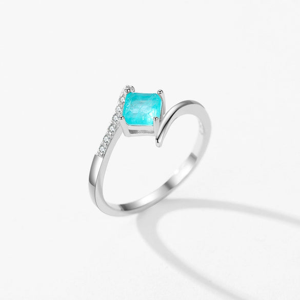 Wholesale Women's S925 Sterling Silver Geometric Original Design Electroplated Ring