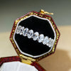 Wholesale Women's S925 Sterling Silver Geometric Oval Pigeon Egg Ring With Electroplating