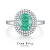Wholesale Women's S925 Sterling Silver Geometric Pattern Ring Set With Diamonds