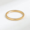 Wholesale Women's S925 Sterling Silver Geometric Ring With 18K Gold Vacuum Plating