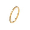Wholesale Women's S925 Sterling Silver Geometric Ring With 18K Gold Vacuum Plating