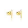 Wholesale Women's S925 Sterling Silver Geometric Rose Flower Earrings Minimalist Cold Style With Zirconia Treatment