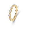 Wholesale Women's S925 Sterling Silver Geometric Round Zircon Diamond Ring Jewelry