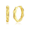 Wholesale Women's S925 Sterling Silver Geometric Rounded Rhombus Pattern Highend Exaggerated Earrings With Electroplating