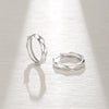 Wholesale Women's S925 Sterling Silver Geometric Rounded Rhombus Pattern Highend Exaggerated Earrings With Electroplating