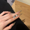 Wholesale Women's S925 Sterling Silver Geometric Style Electroplated Earrings