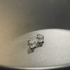 Wholesale Women's S925 Sterling Silver Geometric Style Electroplated Earrings