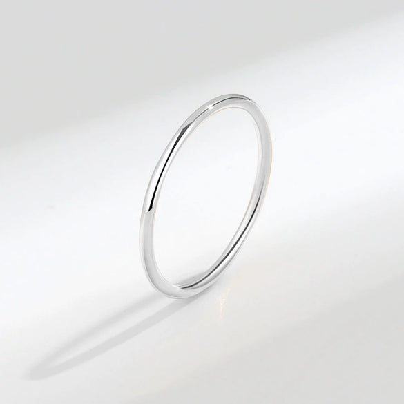 Wholesale Women's S925 Sterling Silver Geometric Style Electroplated Ring