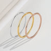 Wholesale Women's S925 Sterling Silver Geometric Style Electroplated Ring