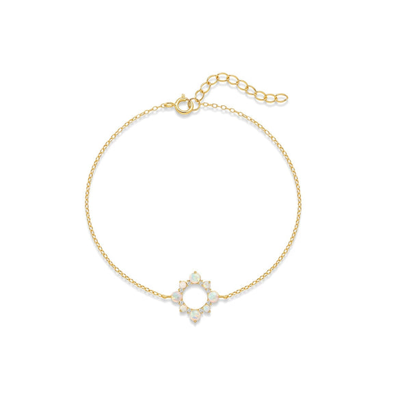 Wholesale Women's S925 Sterling Silver Geometric Sun Moon Necklace With Electroplating