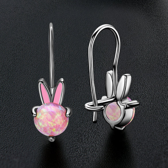 Wholesale Women's S925 Sterling Silver Geometric Ushaped And Drop Shape Zircon Earrings