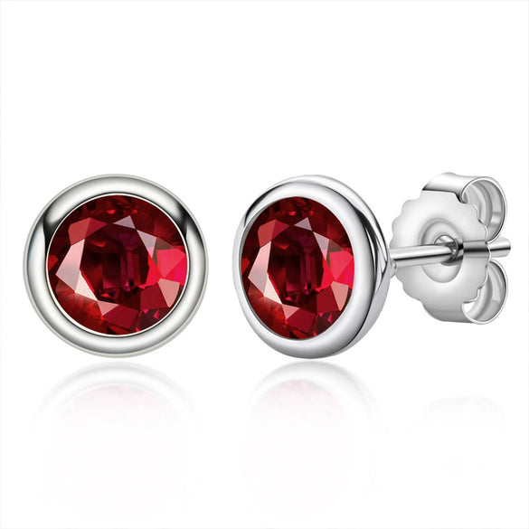 Wholesale Women's S925 Sterling Silver Geometric Ushaped And Drop Shape Zircon Earrings