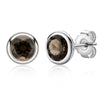 Wholesale Women's S925 Sterling Silver Geometric Ushaped And Drop Shape Zircon Earrings