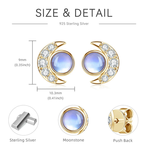 Wholesale Women's S925 Sterling Silver Geometric Ushaped And Drop Shape Zircon Earrings