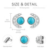 Wholesale Women's S925 Sterling Silver Geometric Ushaped And Drop Shape Zircon Earrings