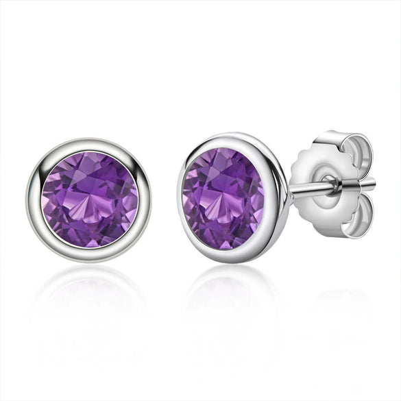 Wholesale Women's S925 Sterling Silver Geometric Ushaped And Drop Shape Zircon Earrings
