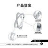 Wholesale Women's S925 Sterling Silver Geometric X Shaped Diamond Zircon Electroplated Ring