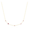 Wholesale Women's S925 Sterling Silver Geometric Zircon Clavicle Cross Chain Necklace