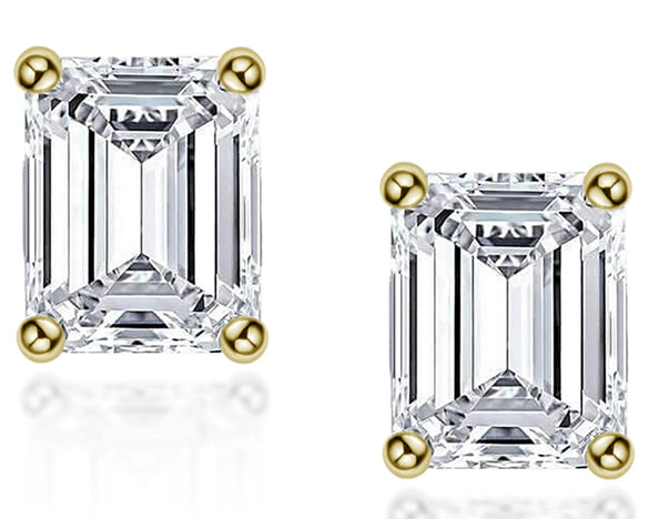 Wholesale Women's S925 Sterling Silver Geometric Zircon Earrings Set With Diamonds Simple Style