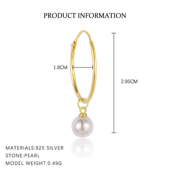 Wholesale Women's S925 Sterling Silver Geometric Zircon Earrings