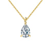 Wholesale Women's S925 Sterling Silver Geometric Zircon Pendant With Electroplating And Cross Chain