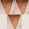 Wholesale Women's S925 Sterling Silver Geometric Zircon Pendant With Electroplating And Cross Chain