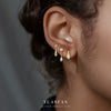 Wholesale Women's S925 Sterling Silver Geometric Zircon Water Drop Earrings