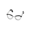Wholesale Women's S925 Sterling Silver Glasses Frame Open Ring Adjustable Enamel Coloring Electroplated