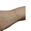Wholesale Women's S925 Sterling Silver Heartshaped Diamond Love Bracelet