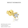 Wholesale Women's S925 Sterling Silver Heartshaped Zircon Earrings