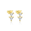 Wholesale Women's S925 Sterling Silver Heartshaped Zircon Earrings