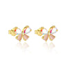Wholesale Women's S925 Sterling Silver Heartshaped Zircon Earrings